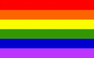 Drapeau Gay 100*150 cm - Drapazur