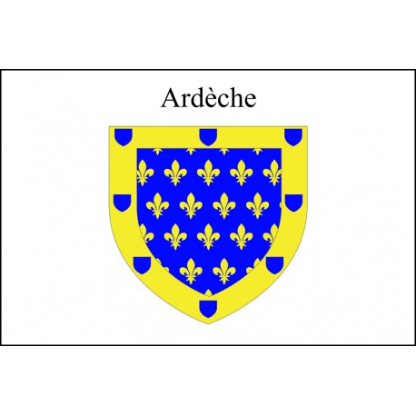 Drapeau Ardèche