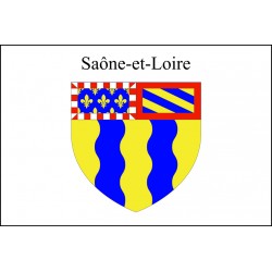 Drapeau Saône et Loire