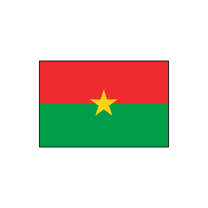 Drapeau Burkina - Drapazur