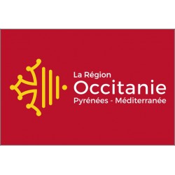 Drapeau Région Occitanie 100*150 cm