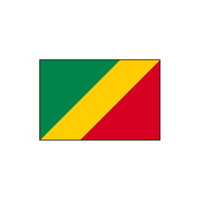 Drapeau Congo Brazzaville - Drapazur